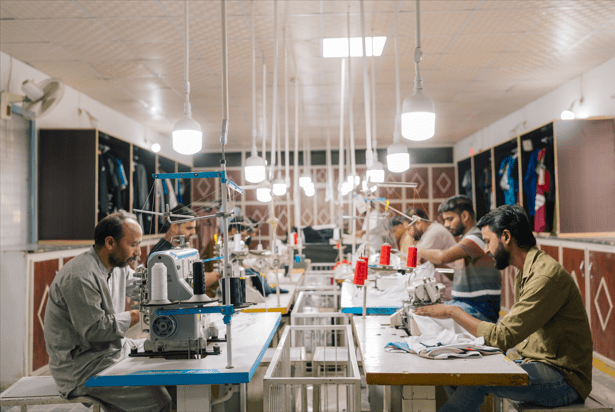 stitching sports goods