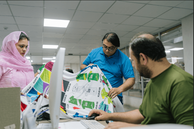 Sportwear pattern design