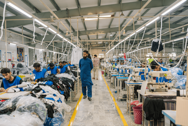 sportswear stitching